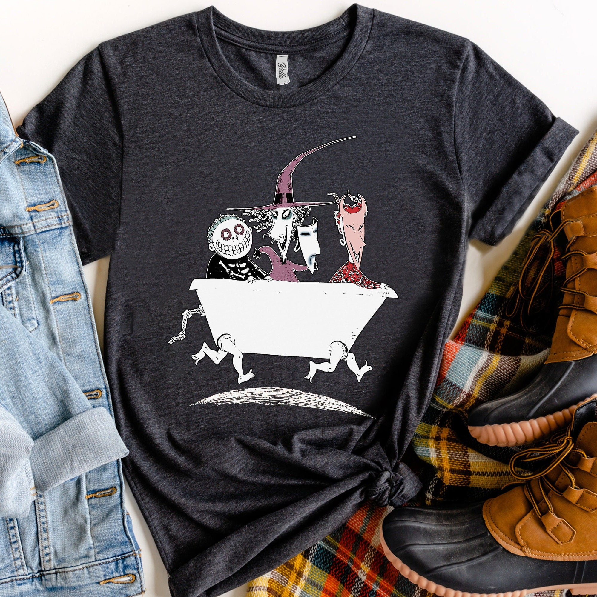 Nightmare Before Christmas Lock Shock Barrel Oogie's Boys Shirt, Jack