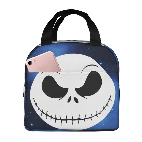 Nightmare Before Christmas Lunch Bag/Lunch Box/Double Sided Pattern Design Lunch Tote Bag/Picnic Bag Insulation Refrigerated Travel Storage Bag