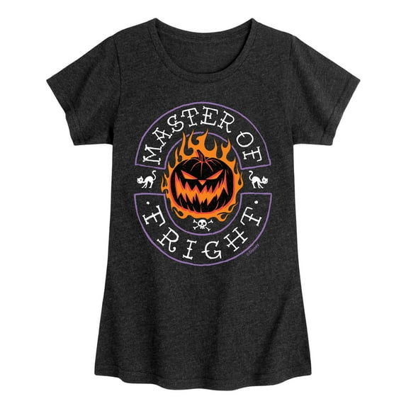 The Nightmare Before Christmas - Master Of Fright - Toddler And Youth Girls Short Sleeve Graphic T-Shirt