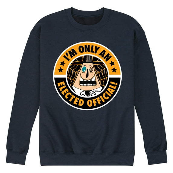 Nightmare Before Christmas - Mayor Elected Official - Men's Crew Fleece Sweatshirt