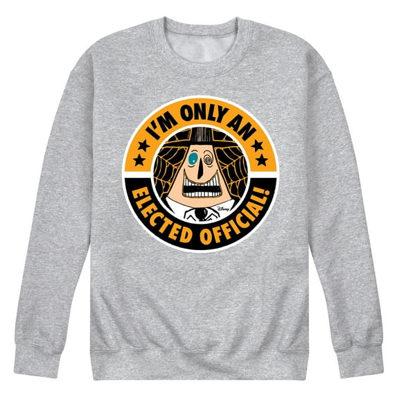 Nightmare Before Christmas - Mayor Elected Official - Men's Crew Fleece Sweatshirt