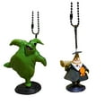 thumbnail image 1 of Nightmare Before Christmas Mayor & Oogie Boogie Keychain Dangler Figure Charm 3” New, 1 of 1