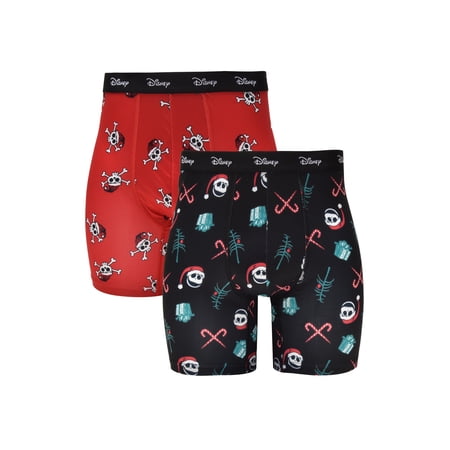 The Nightmare Before Christmas Nightmare Before Christmas Men's 2-Pack Boxer Briefs, Sizes M-XL