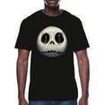 thumbnail image 1 of Nightmare Before Christmas, Men's & Big Men's Graphic Crew Neck Tee, Jack Sally Eyes, Sizes S-3XL, 1 of 6