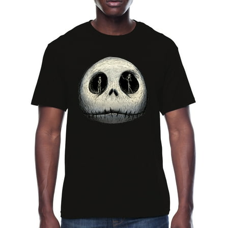Nightmare Before Christmas, Men's & Big Men's Graphic Crew Neck Tee, Jack Sally Eyes, Sizes S-3XL