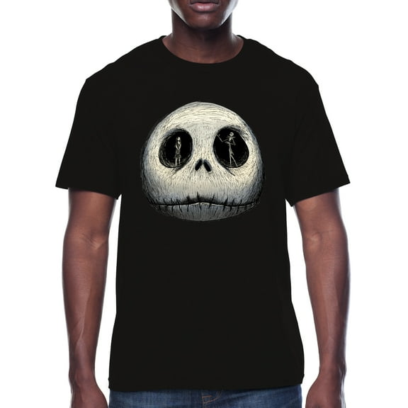 Nightmare Before Christmas, Men's & Big Men's Graphic Crew Neck Tee, Jack Sally Eyes, Sizes S-3XL