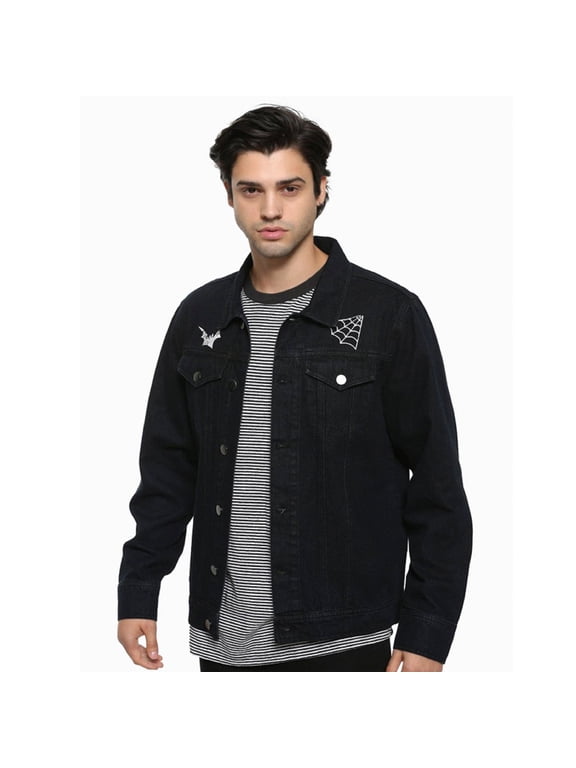 Nightmare Before Christmas Men's Black Demin Jacket - XL