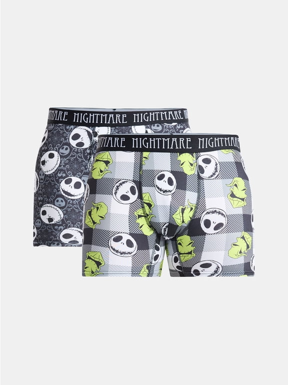 The Nightmare Before Christmas Men's Boxer Briefs, 2-Pack, Sizes S-XL