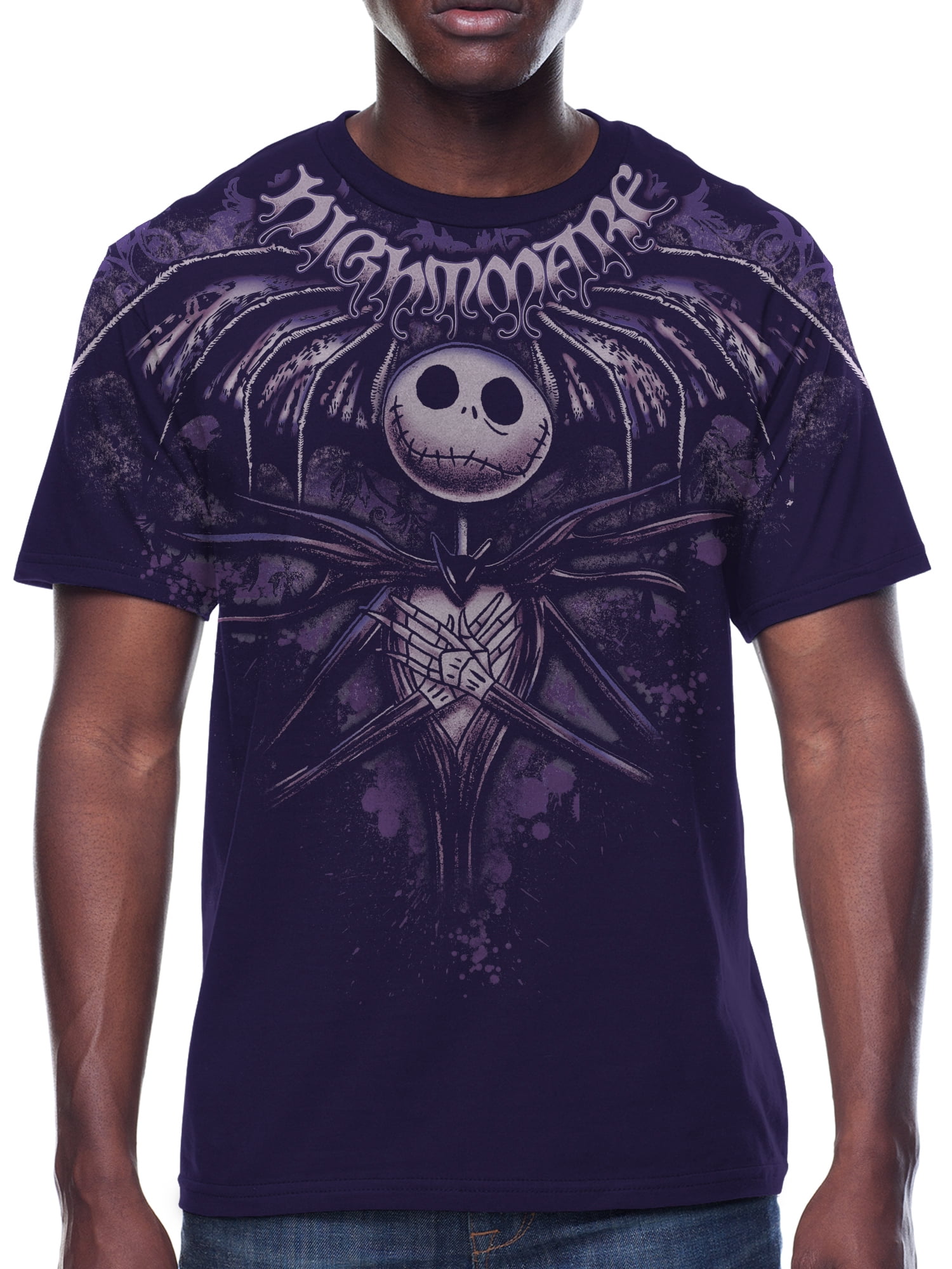 Nightmare Before Christmas, Men's Graphic Short Sleeve Tee