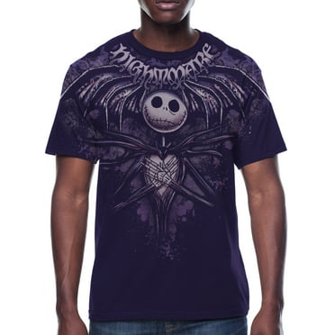 Nightmare Before Christmas, Men's Graphic Short Sleeve Tee, Sizes XS-3XL