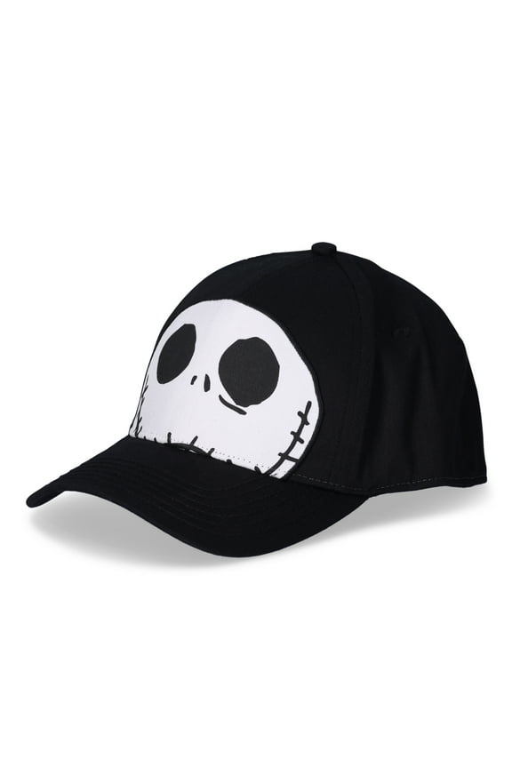 Nightmare Before Christmas Mens Jack Skellington Baseball Cap