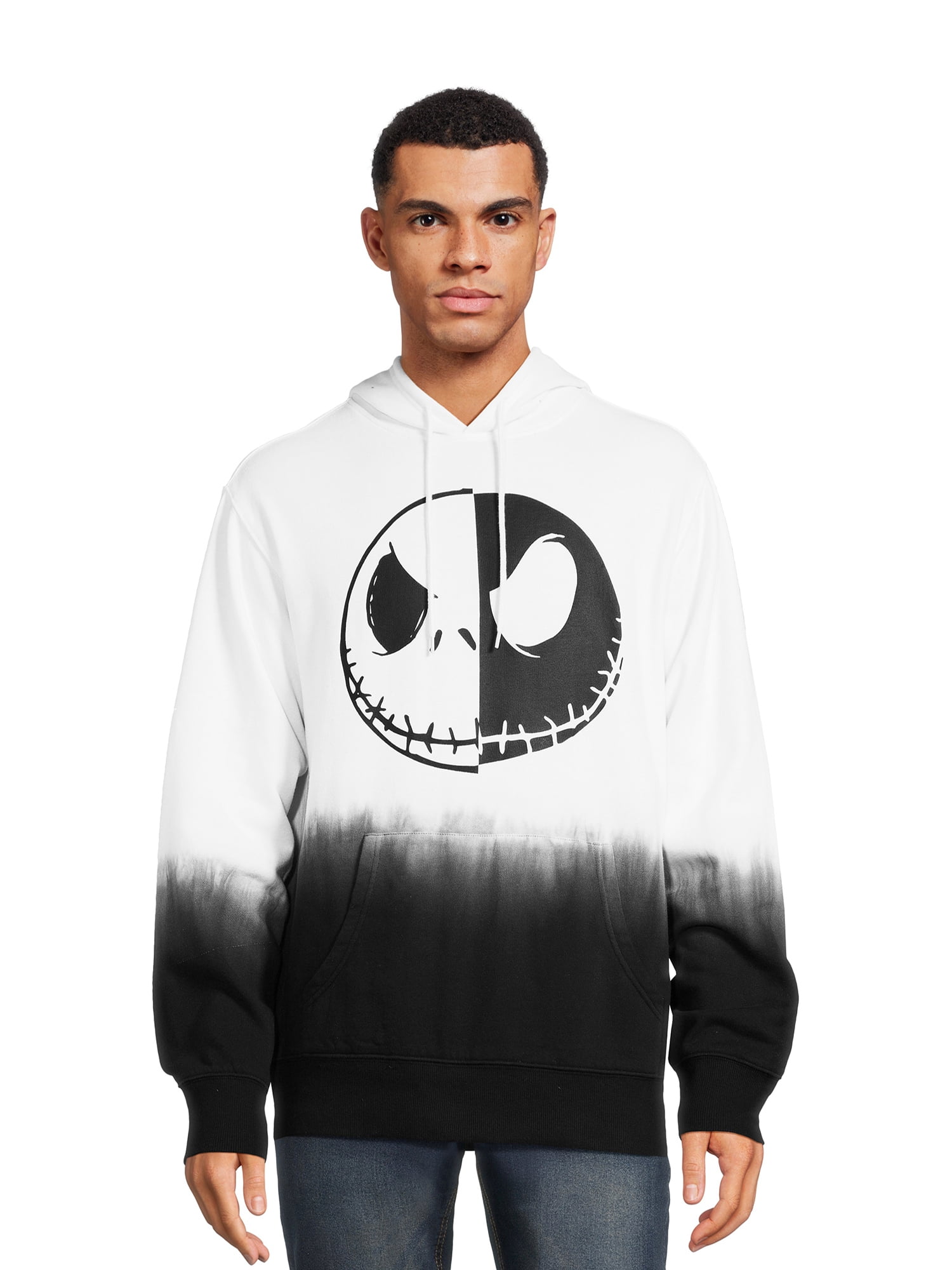 Nightmare Before Christmas, Men's Jack Skellington Hoodie, Sizes S