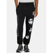 THE NIGHTMARE BEFORE CHRISTMAS Nightmare Before Christmas Men's & Men's Big & Tall Graphic Joggers, 31.5" Inseam, Sizes XS-3XL