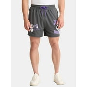 DISNEY Nightmare Before Christmas Men's and Big Men's Graphic Mesh Shorts, Sizes S-3XL
