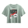 thumbnail image 1 of Nightmare Before Christmas - Naughty List Jack - Youth Girls Boxy T-Shirt, 1 of 4