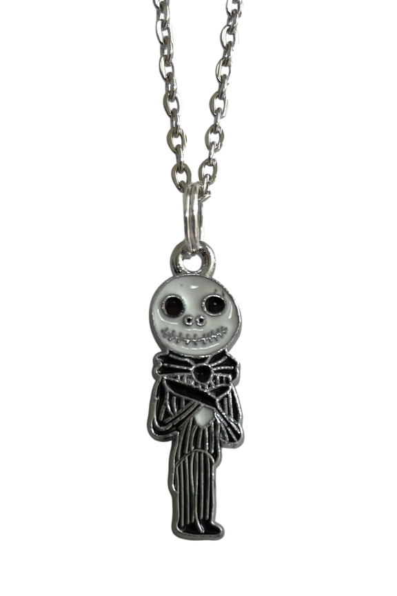 Nightmare Before Christmas Necklace Jack Skellington Pendant