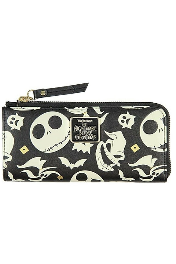 Nightmare Before Christmas Oogie Boogie Zip Around Clutch Wallet