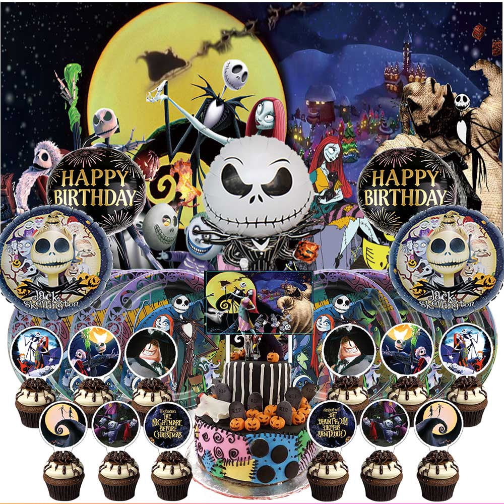 Hallmark Jack Skellington & Sally 3D Pop Up Greeting Card - The