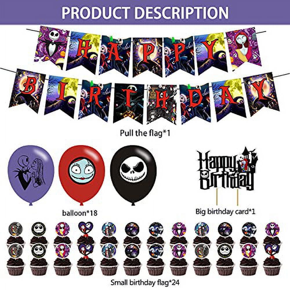 Nightmare Before Christmas Party Supplies,Nightmare Before Christmas