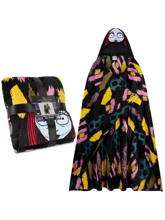 Nightmare Before Christmas Sally Adults Hooded Blanket Soft Fleece