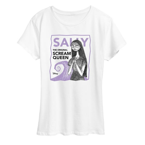 The Nightmare Before Christmas - Sally Scream Queen - Women's Short Sleeve Graphic T-Shirt