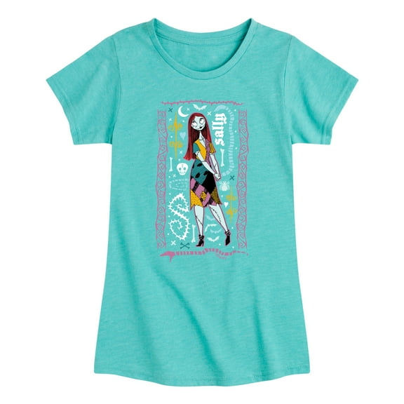 The Nightmare Before Christmas - Sally - Toddler And Youth Girls Short Sleeve Graphic T-Shirt