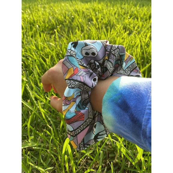 Nightmare Before Christmas Scrunchie Hair Tie Gift