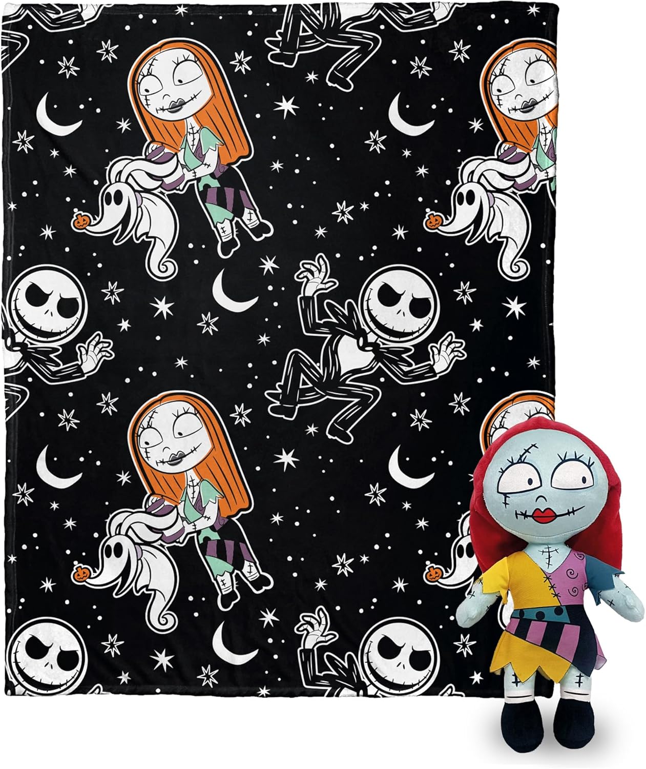 Nightmare Before Christmas Silk Touch with Hugger, Sally Frights