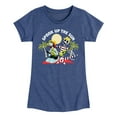 thumbnail image 1 of Nightmare Before Christmas - Spook Up The Sun - Summertime - Toddler And Youth Girls Short Sleeve Graphic T-Shirt, 1 of 5