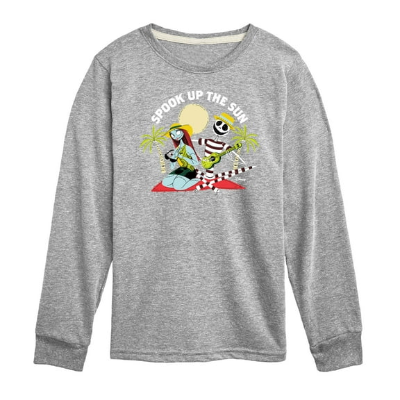 Nightmare Before Christmas - Spook Up The Sun - Summertime - Toddler And Youth Long Sleeve Graphic T-Shirt