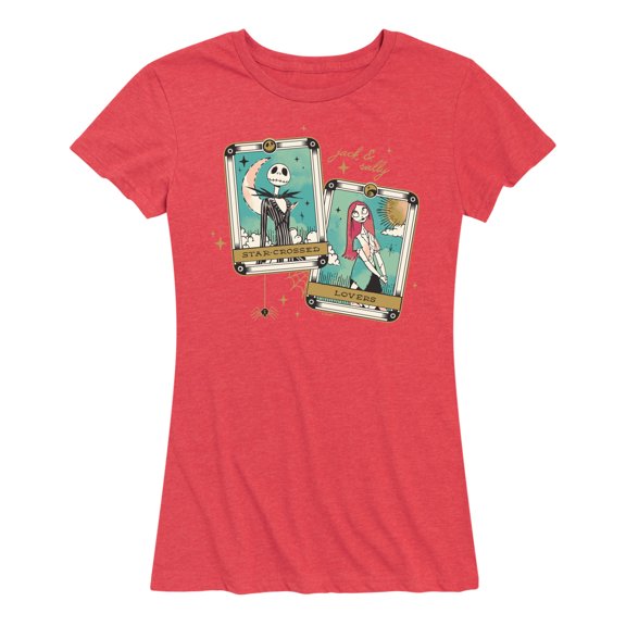 The Nightmare Before Christmas - Star Crossed Lover - Women's Short Sleeve Graphic T-Shirt