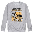 thumbnail image 1 of Nightmare Before Christmas - Stories From Spiral Boogie Boys - Men's Crew Fleece Sweatshirt, 1 of 5