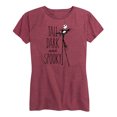 thumbnail image 1 of The Nightmare Before Christmas - Tall Dark and Spooky - Women's Short Sleeve Graphic T-Shirt, 1 of 5