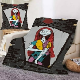 2Packs The Nightmare Before Christmas blanket with Pillow Case Comfy Fleece men Jack and Sally blanket Walmart