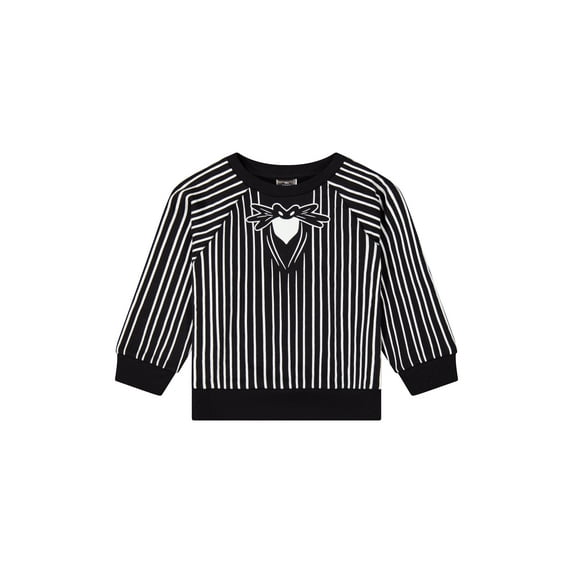 Nightmare Before Christmas Toddler Boy Long Sleeve Tux Sweatshirt, Sizes 12M-5T