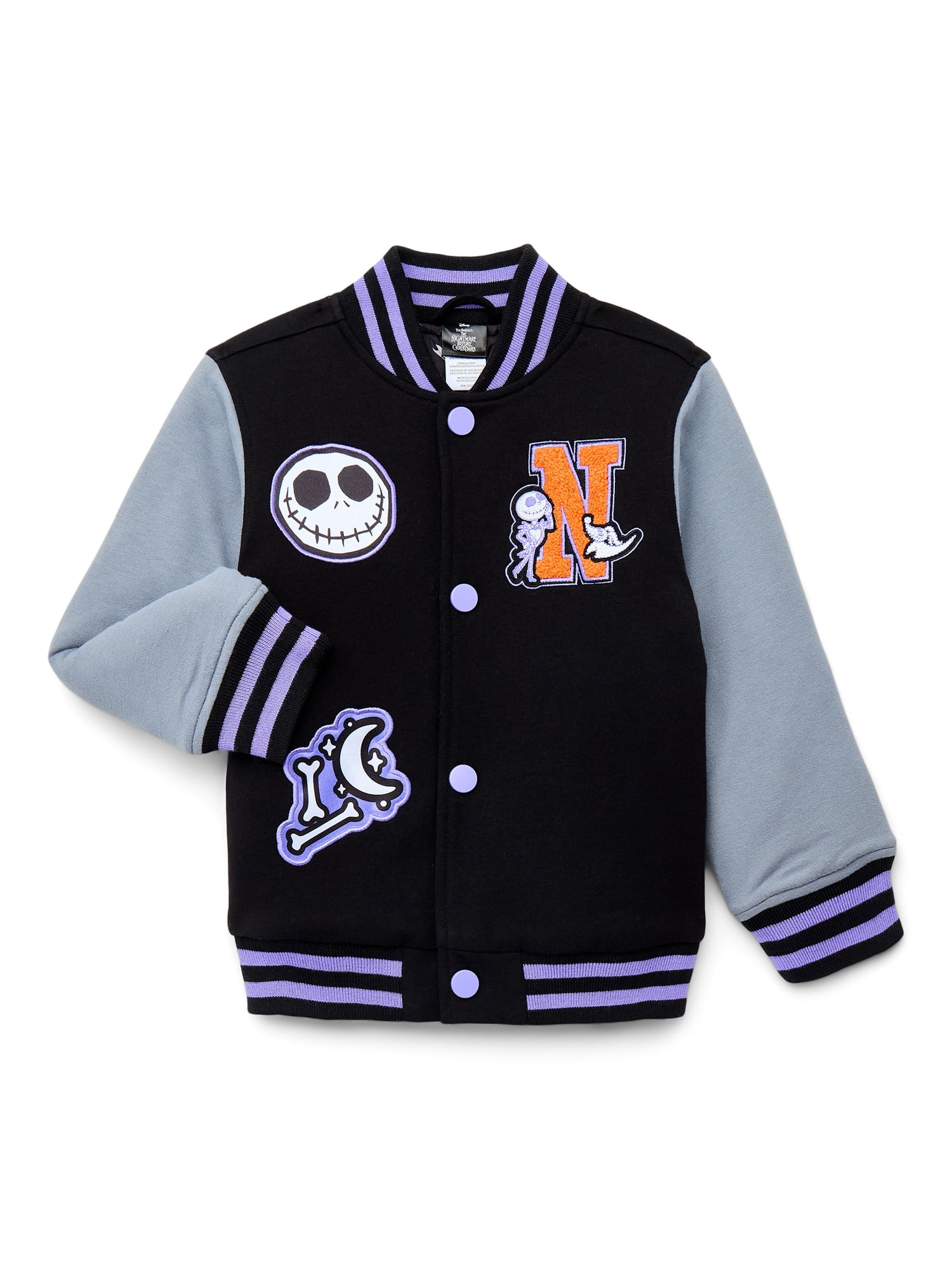 Character Toddler Varsity Jacket, Sizes 2T-5T - Walmart.com