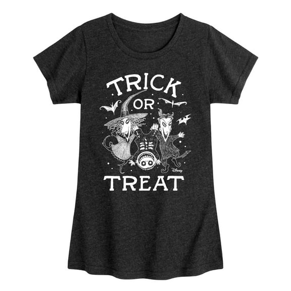 The Nightmare Before Christmas - Trick Or Treat - Toddler And Youth Girls Short Sleeve Graphic T-Shirt