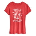 thumbnail image 1 of The Nightmare Before Christmas - Trick Or Treat - Women's Short Sleeve Graphic T-Shirt, 1 of 5