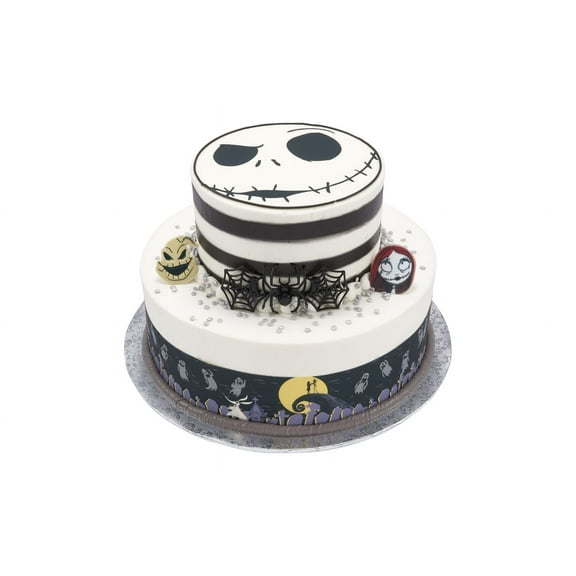 Nightmare Before Christmas Two Tier Cake