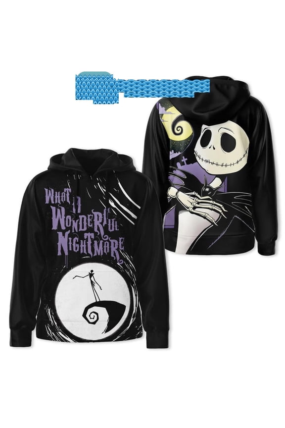 Nightmare Before Christmas What A Wonderful Nightmare Hoodie T-Shirt