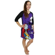 DISNEY Nightmare Before Christmas Women's 3/4 Sleeve Dorm Nightgown Pajamas NB110XDH