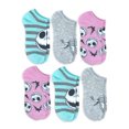 thumbnail image 1 of Nightmare Before Christmas Women's No Show Socks, 6-Pack, Size 4-10, 1 of 5