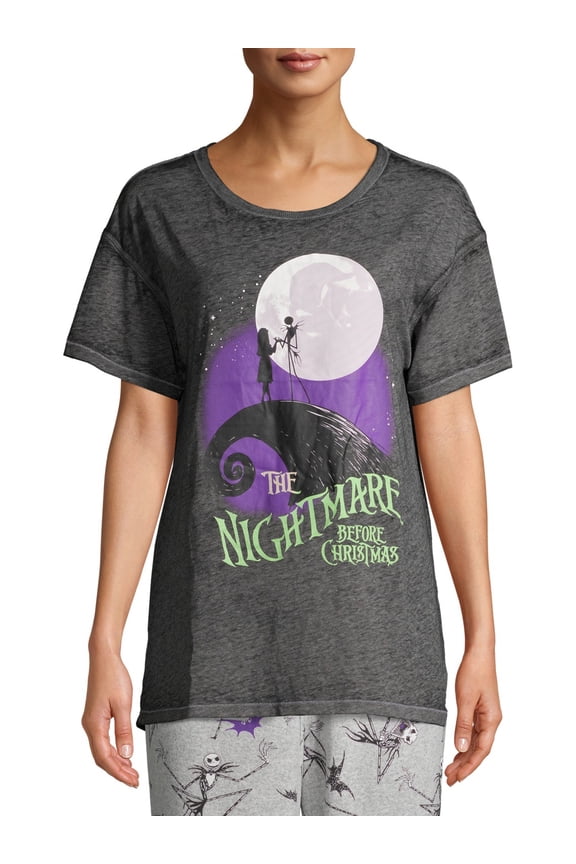 Nightmare Before Christmas Women's Short Sleeve T-Shirt