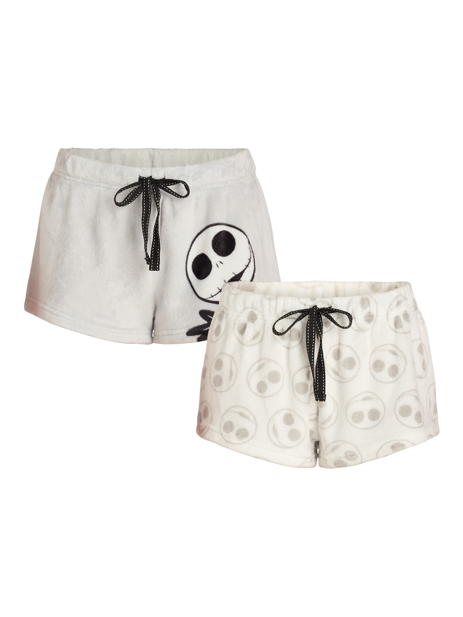 ☆25SS☆Pajama Shorts/KIMHEKIM☆ Nightmare Before Christmas Women's Velour Pajama Shorts, 2