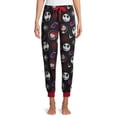thumbnail image 1 of Nightmare Before Christmas Women's and Women's Plus Cuffed Pajama Pants, 1 of 6