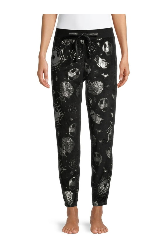 Nightmare Before Christmas Women's and Women's Plus Jogger Pajama Pants