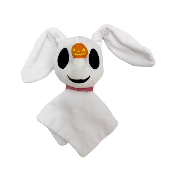 Disney The Nightmare Before Christmas Zero Plush Dog Toy, Squeaky Dog Toys with Built-in Crinkle