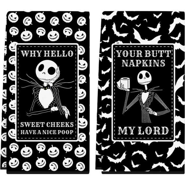 NightmareBeforees Christmas Bathroom Decorations, Halloween Kitchen