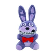 Nightmare Bonnie Plush Toy, FNAF plushies Toy, FNAF All Character Stuffed Animal Doll Childrens Gift Collection,8 Purple Bonnie Rabbit