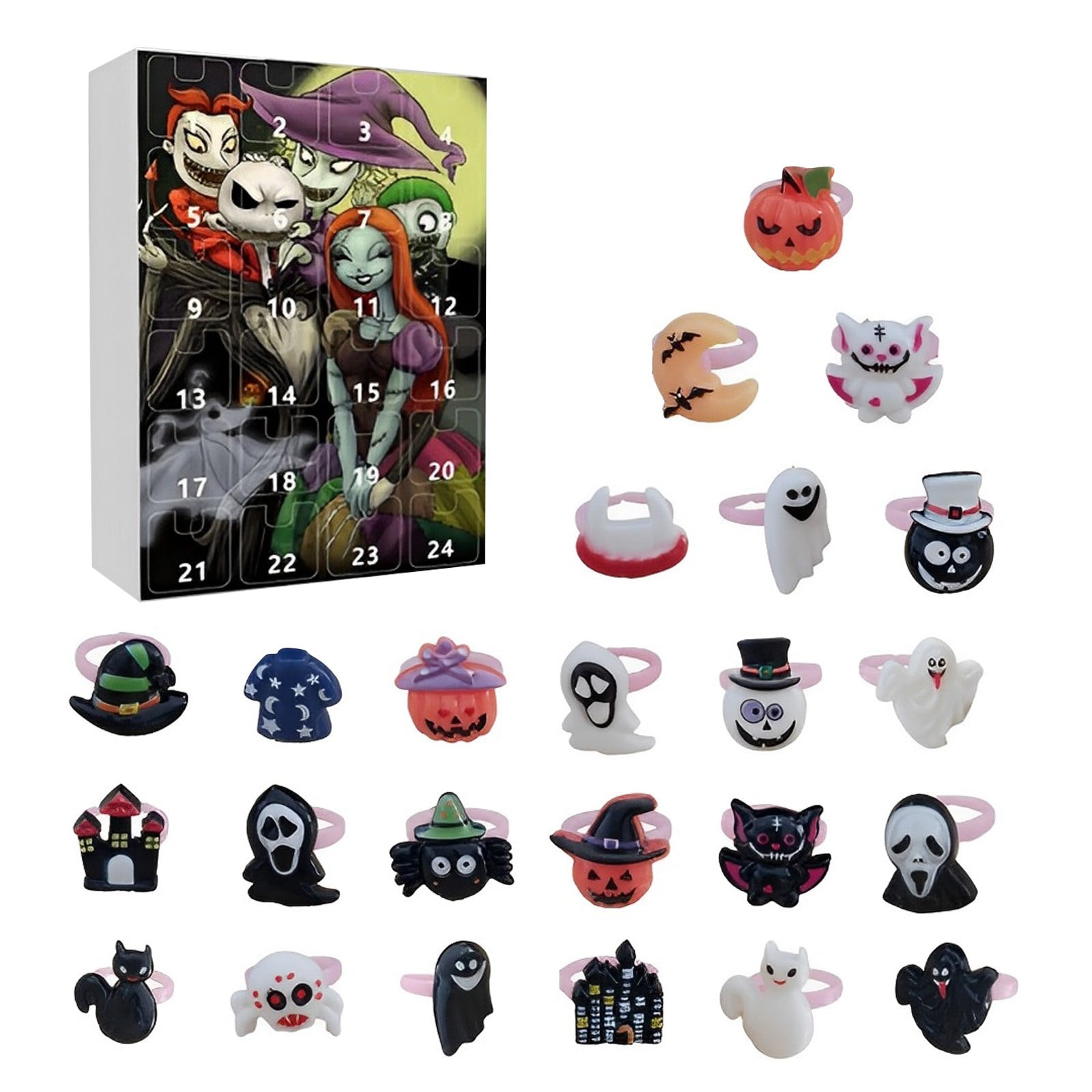 Nightmare Christmas Advent Calendar, Halloween 24 Countdown With